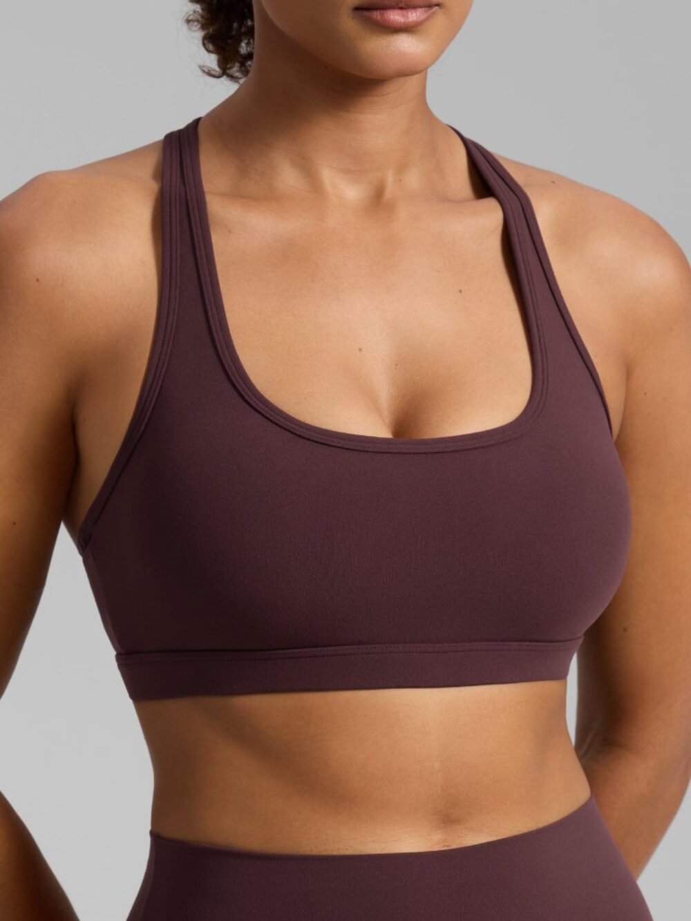 Butterlift® Racerback Keyhole Sports Bra - Picture 3 of 5
